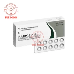 Rabicad 10 Cadila - Thuốc điều trị loét dạ dày